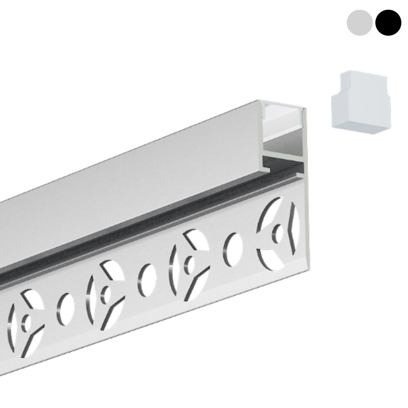 Background Tile Wall Light LED Profile For 10mm Strip Background Tile Wall Light LED Profile For 10mm Strip